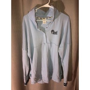 Victoria Secret / PINK Quarter Button Pullover